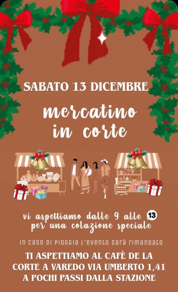 Vi aspettiamo sabato!!!!